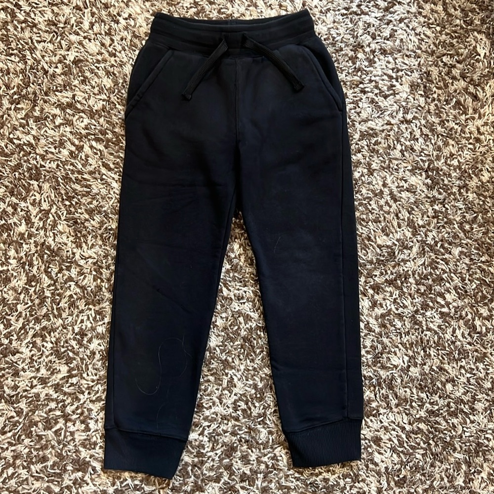 Amazon Essentials Black Fleece Jogger Sweatpants Casual Loungewear Comfort Sz‎ S